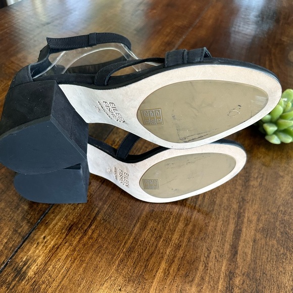 Eileen Fisher | Jazzy Heel Sandals w/Block Heel and Ankle Strap - Picture 8 of 11